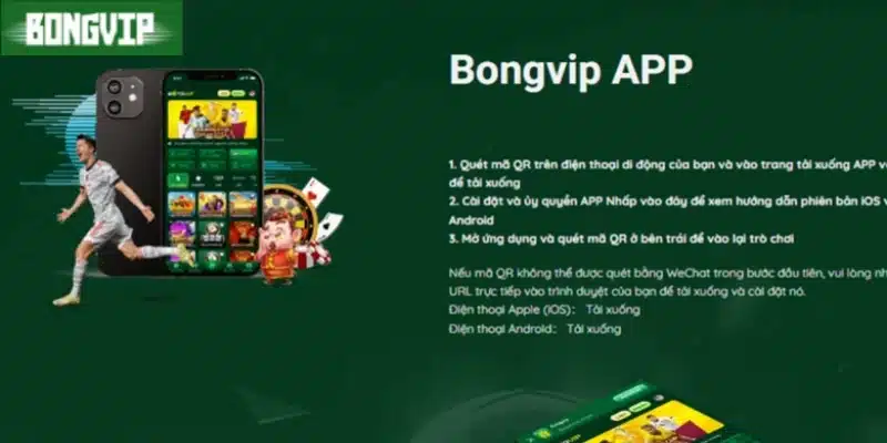 3 bước tải app Bongvip cực nhanh trên Android